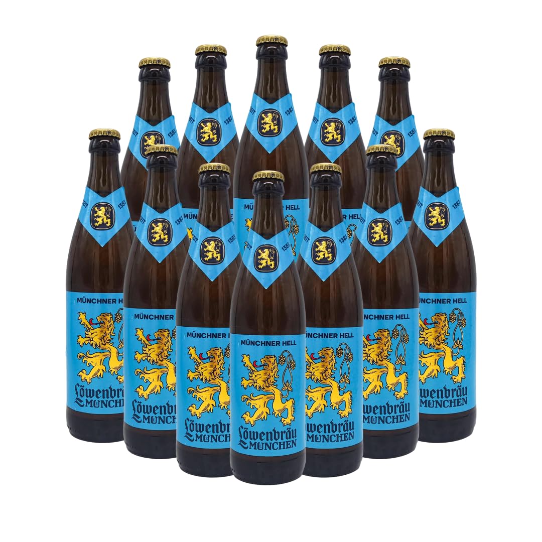 Löwenbräu Original German Beer 12 Bottles (500ml)