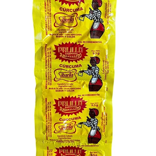 Miniatura 4 de Paquete de 6 palillo de cúrcuma Sibarita, condimento peruano, 2 onzas (paquete de 6 x 0.34 onzas)