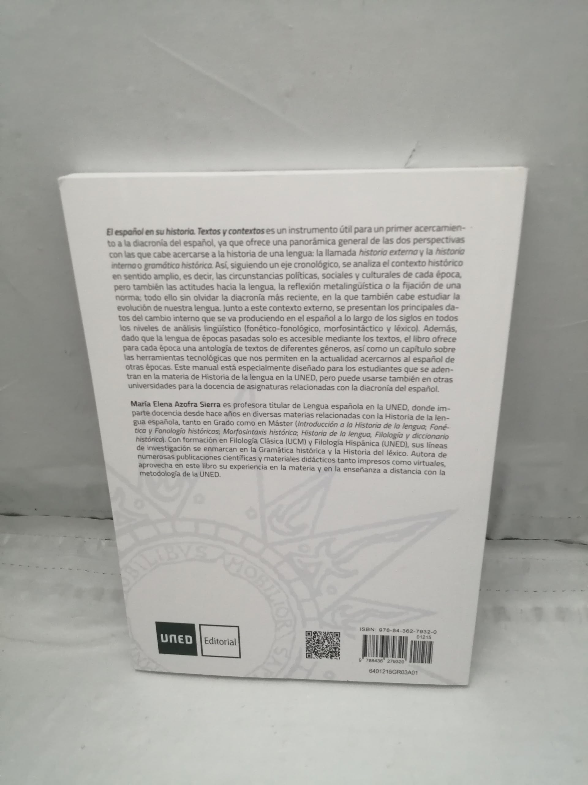 El español en su historia. Textos y contextos (GRADO)
