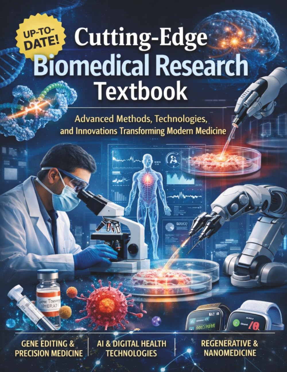 Cutting-Edge Biomedical Research Textbook: Advanced Methods, Technologies, and Innovations Transforming Modern Medicine (The Kessler Medical Compendium)