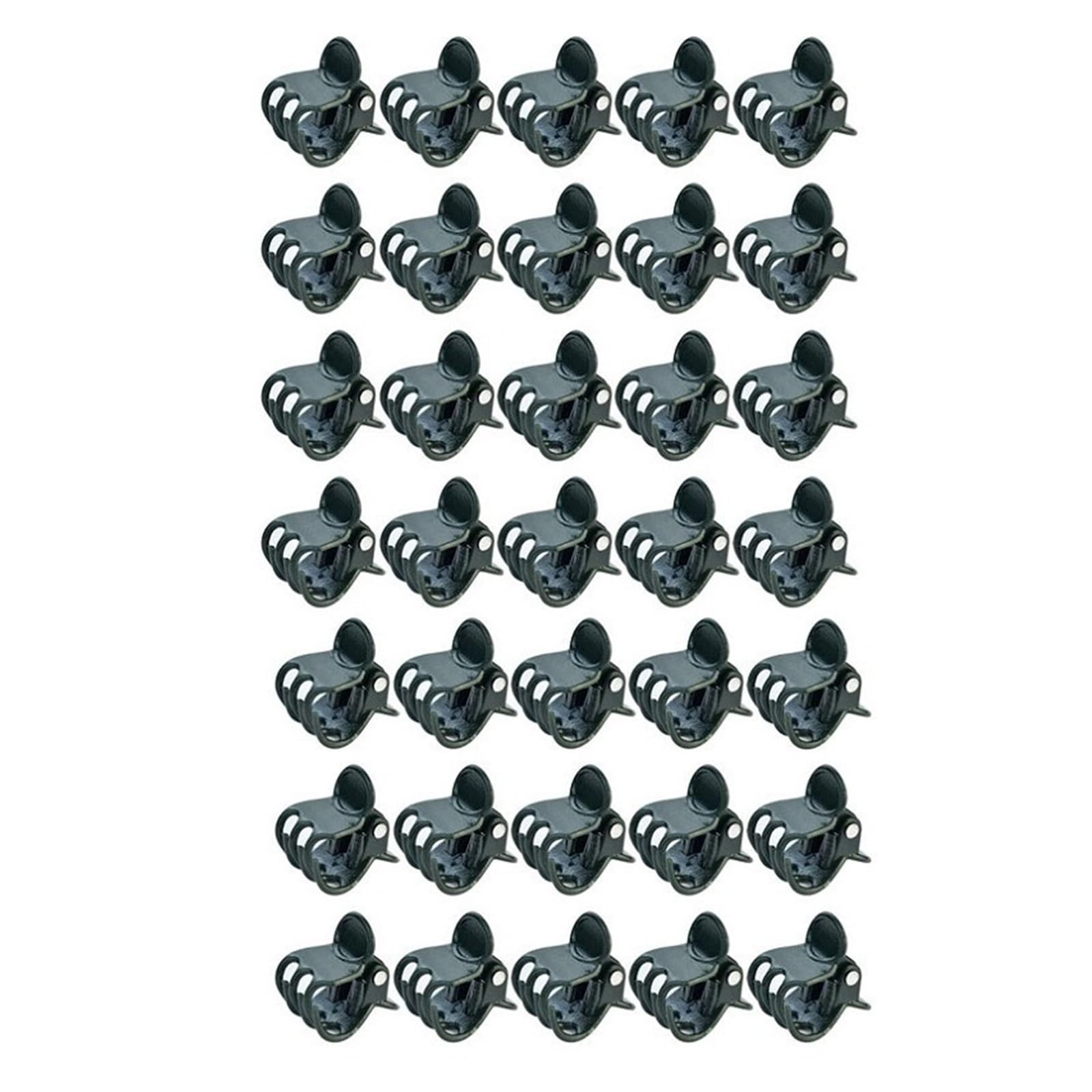 Generico 100 Clip for Piante a 6 Artigli, Chiusura for Stelo rampicante, Ramo di Mini Morsetto Legato
