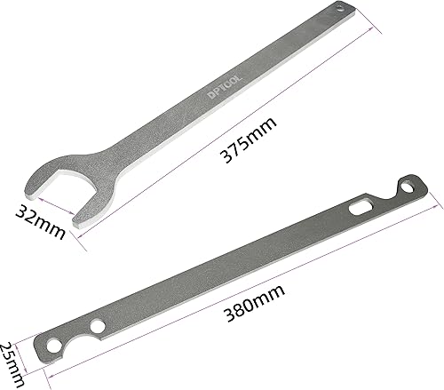 Miniatura 7 de DPTOOL Llave de tuerca de embrague de ventilador automotriz de 1.260 in y herramienta de soporte de bomba de agua para BMW