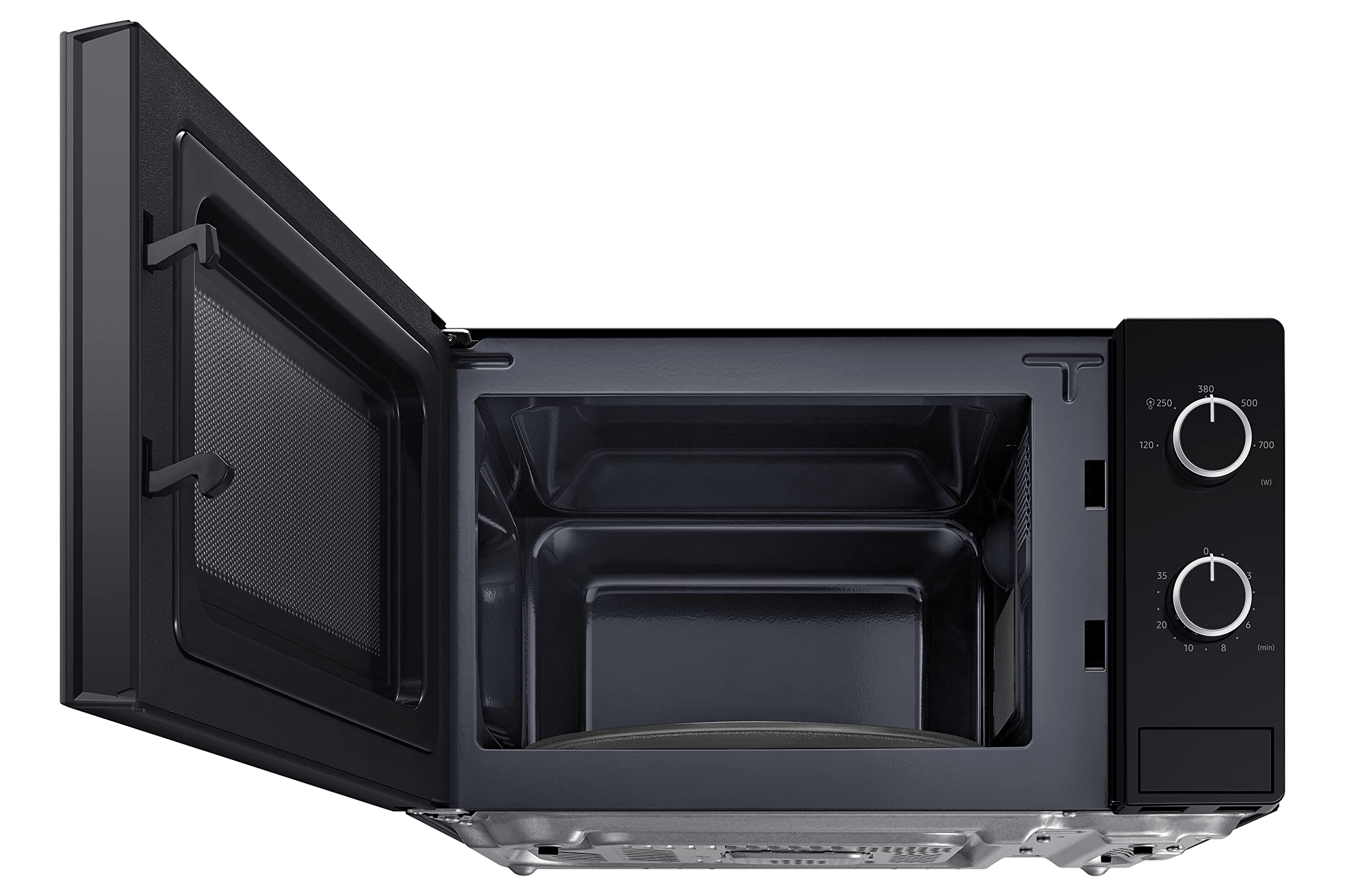 Samsung Forno a Microonde a Libera Installazione Cottura Essenziale, MS20A3010AL, Microonde 700 W, 20 L, 44l x 25,9h x 33,7p cm, Nero