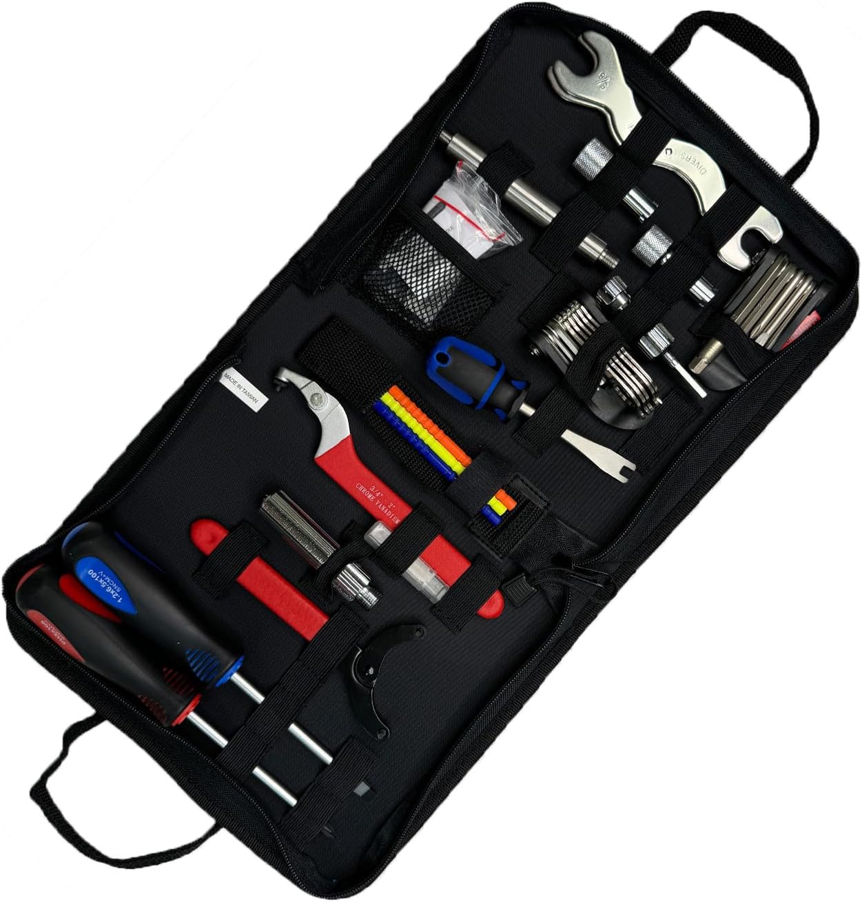 Scuba Choice Deluxe Tool Kit – 16-Piece Dive Tools & 50 O-Rings Set, Diving Maintenance Repair, Includes Screwdrivers, Wrenches, O-Ring Tools, Silicone Grease - Essential Gear Accessories for Diver