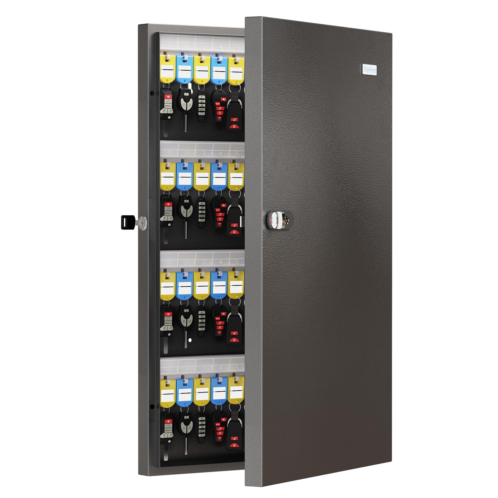 WeHere KB6096 96-Key Wall Mounted Lock Box