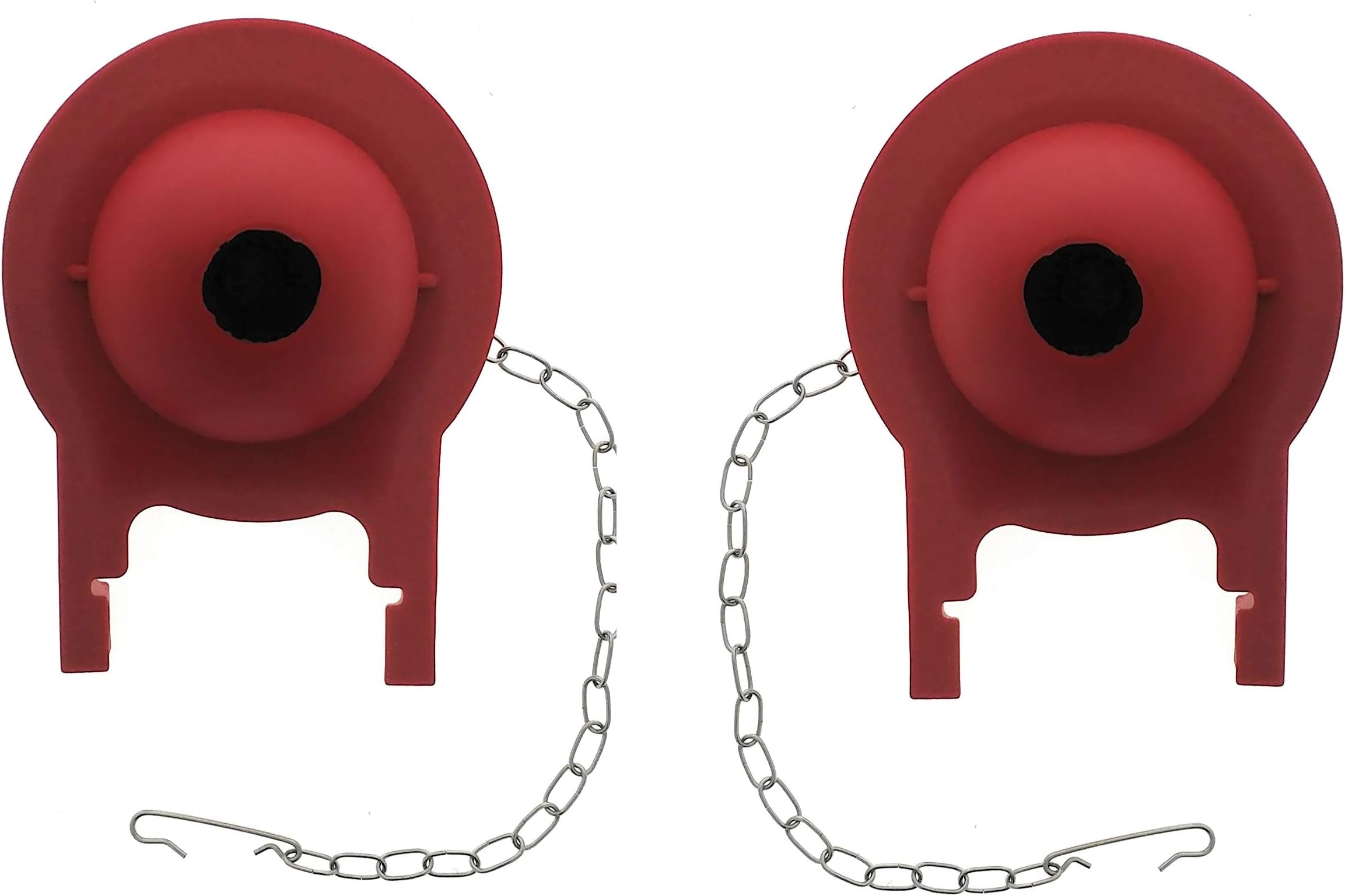 Essential Values2 PACK Toto Toilet Flapper Replacement, 3" Flapper For G-Max, THU499S, THU331S, THU175S & 2021BP Models