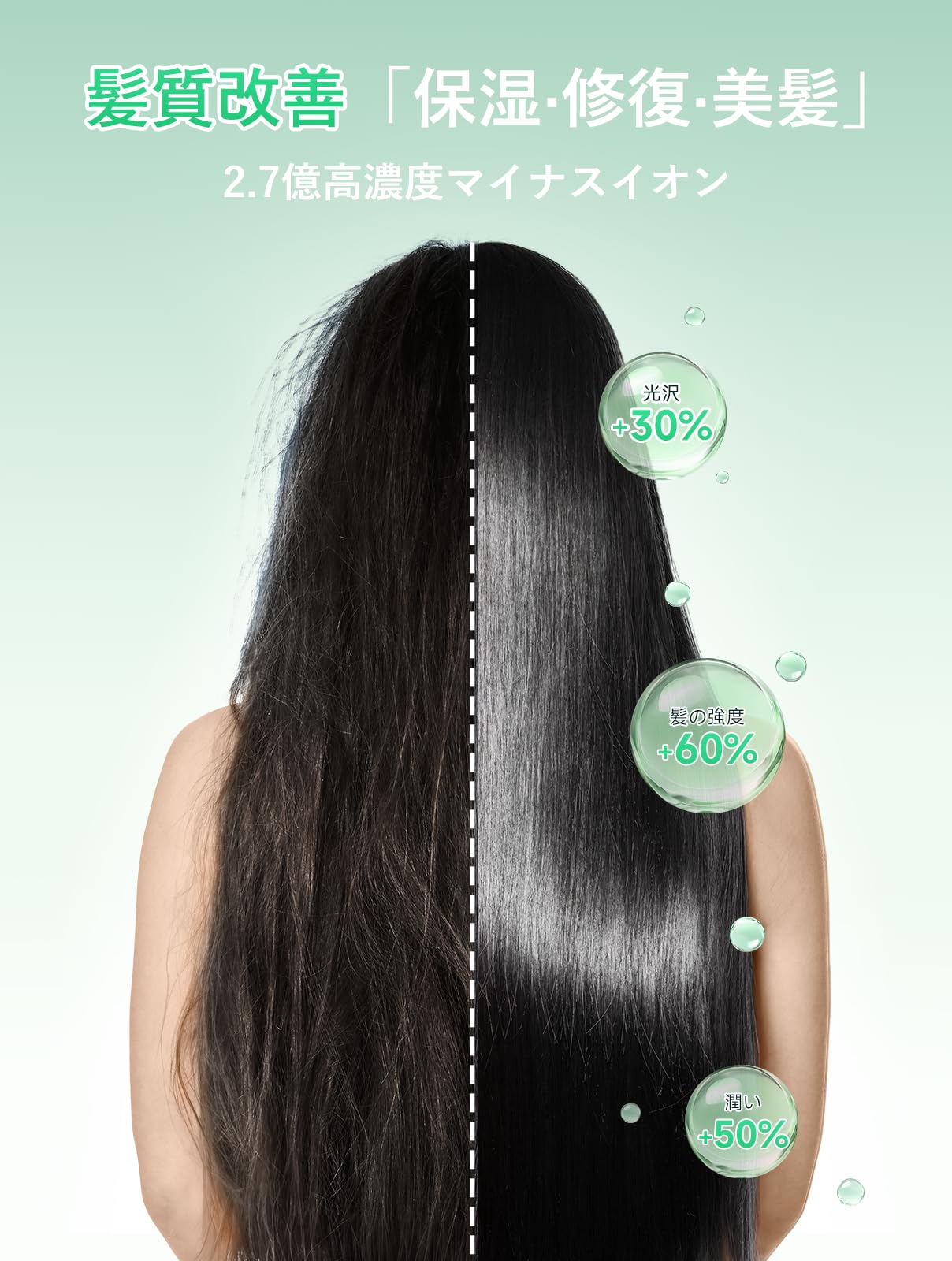 Amazon.co.jp: 【2025革新強化版】ドライヤー 大風量 ヘアドライヤー