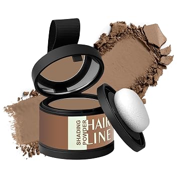 بودرة Root Touch Up للشعر بودرة Root Cover Up Hairline Shadow Stick، بودرة Root Touch Up لتساقط الشعر للنساء والرجال، تغطية الشعر الرمادي للرجال، تغطية الجذور باللون البني الفاتح للبقع الصلعاء