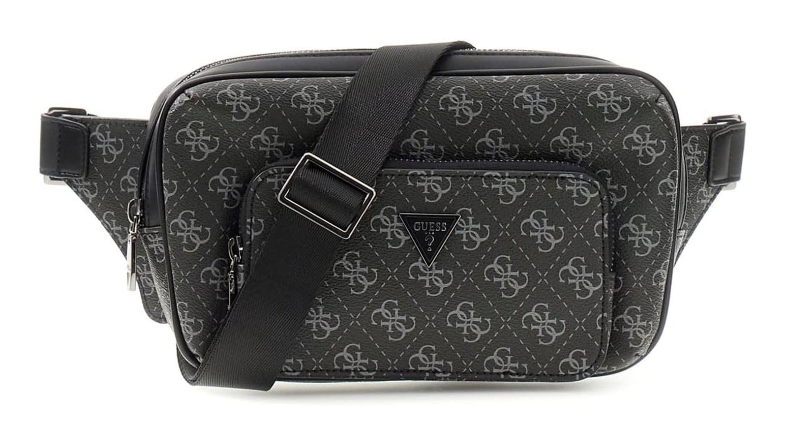 GUESS GuessMen'sMILANO BUMBAGBUMBAG/BELT BAGDARK BLACKT/U