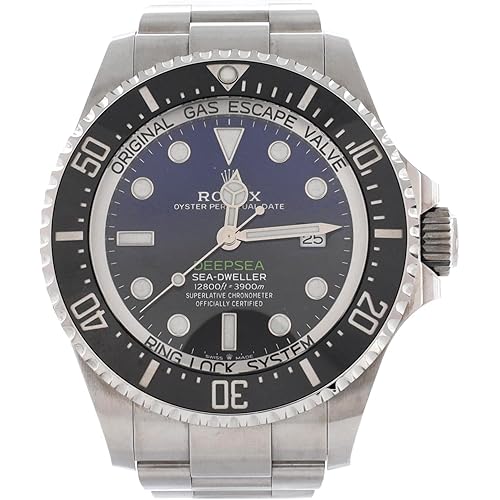 Rolex, Pre-Loved Oyster Perpetual Deepsea Sea-Dweller James Cameron Automatic Watch Stainless Steel and Cerachrom 44