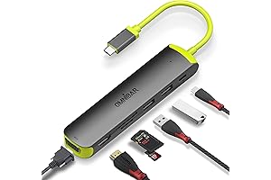 Ominbar USB C HUB 7in1: A Compact Multifunctional Essential for Your Laptop