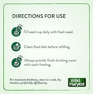 Wild Harvest Universal Blend for Small Birds, 10 lb Bag, Fortified Nutrition