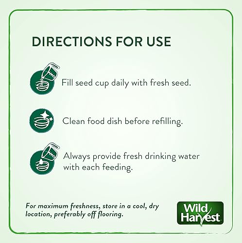 Miniatura 22 de Wild Harvest Mezcla universal para pájaros pequeños, 3 libras, nutrición fortificada