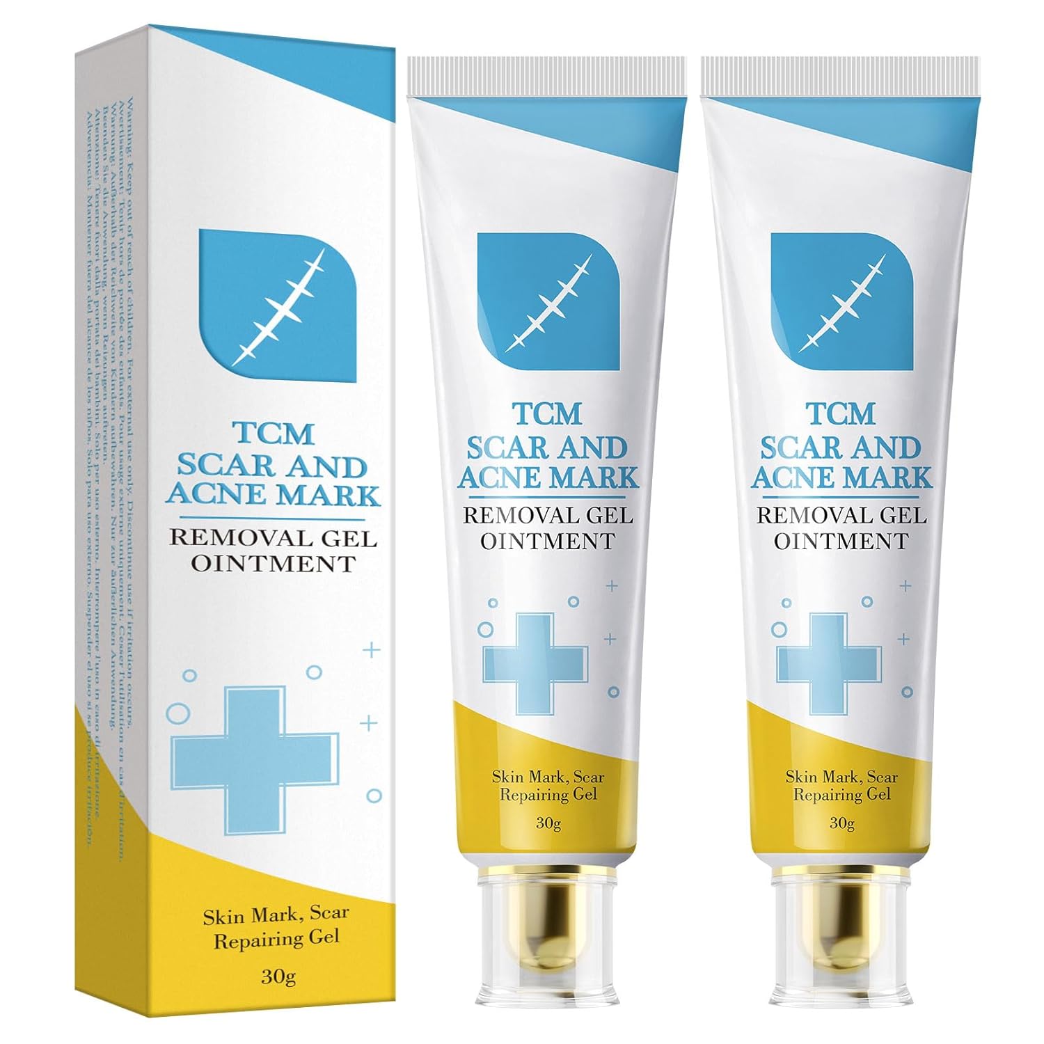 2PCS Scar Removal Cream, Advanced Scar Cream, Scar Cream Scar Gel for Scars Burns Cuts, Stretch Marks, Acne Spots 2PCS Scar Removal Cream, Advanced Scar Cream, Scar Cream Scar Gel for Scars Burns Cuts, Stretch Marks, Acne Spots