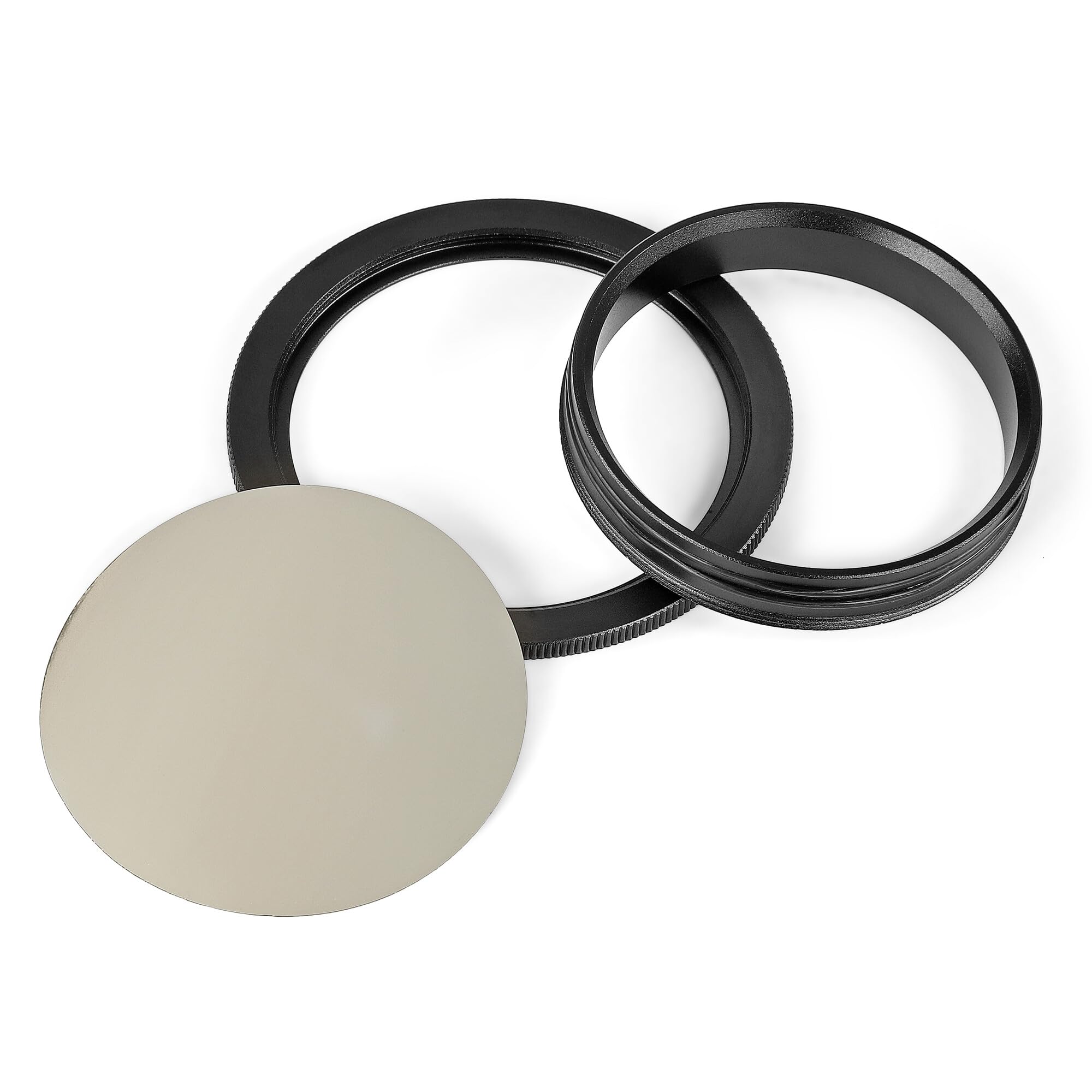 Filtres solaires Omegon 50mm für ZWO Seestar S50 sowie Ferngläser