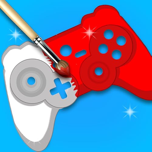 Jeux de peinture pour contrôleur : étui de téléphone pour manette de jeu ASMR