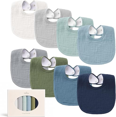 Konssy Muslin Baby Bibs