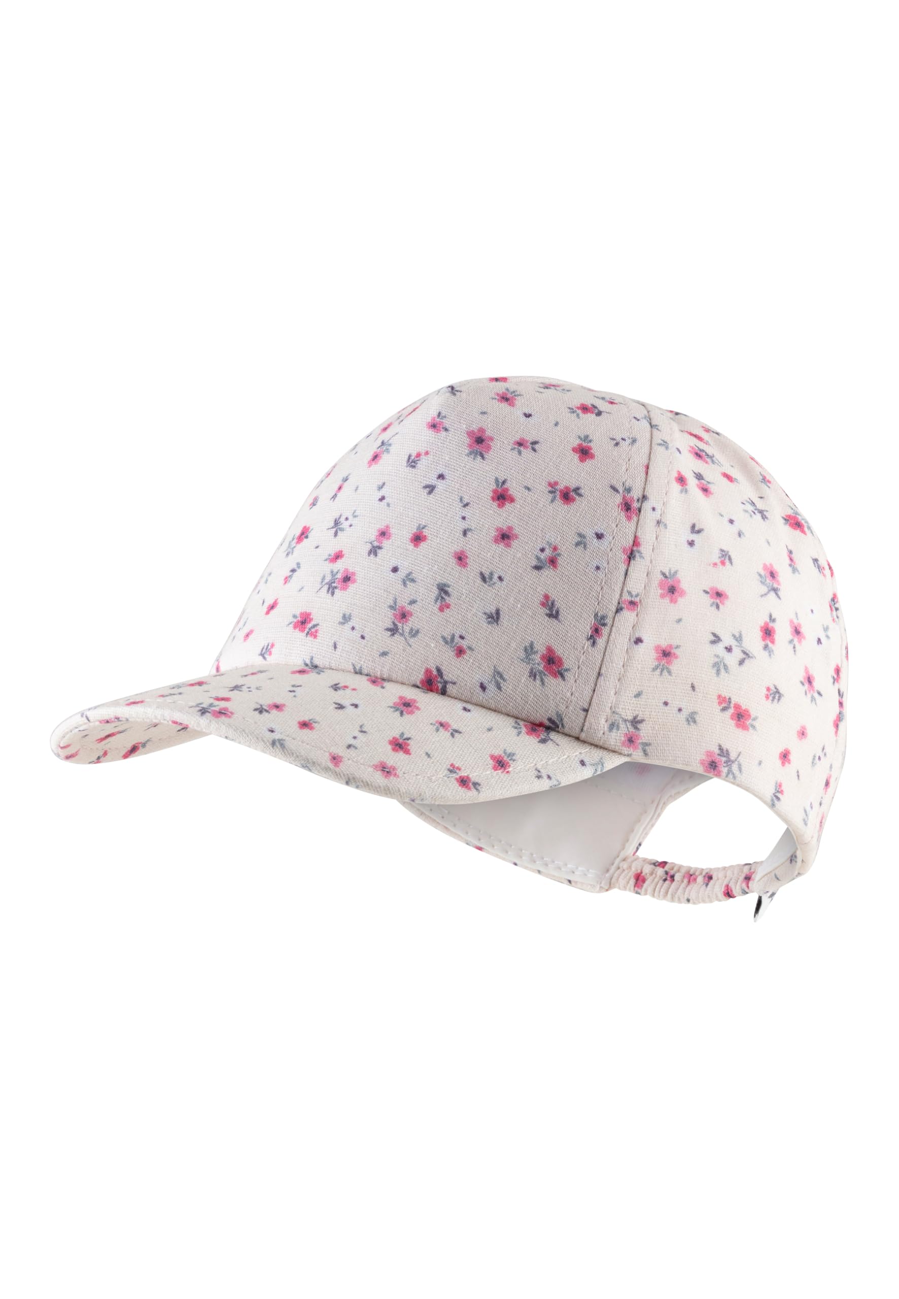 Sterntaler Basecap Schmetterling - Mädchen Schirmmütze aus Flammgarn Jersey mit allover Druck - Sommer Baseball Cap elastisch mit Gummizug - sportive Baby und Kinder Schirmkappe