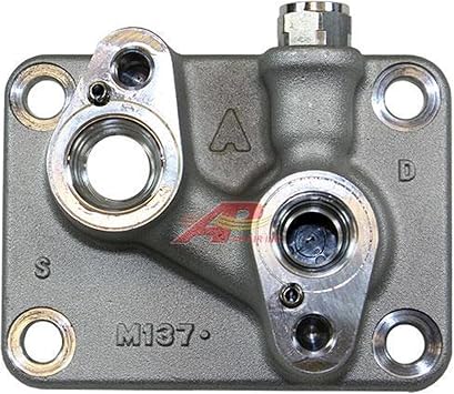 New A/C Compressor Compatible with John Deere Denso Manifold