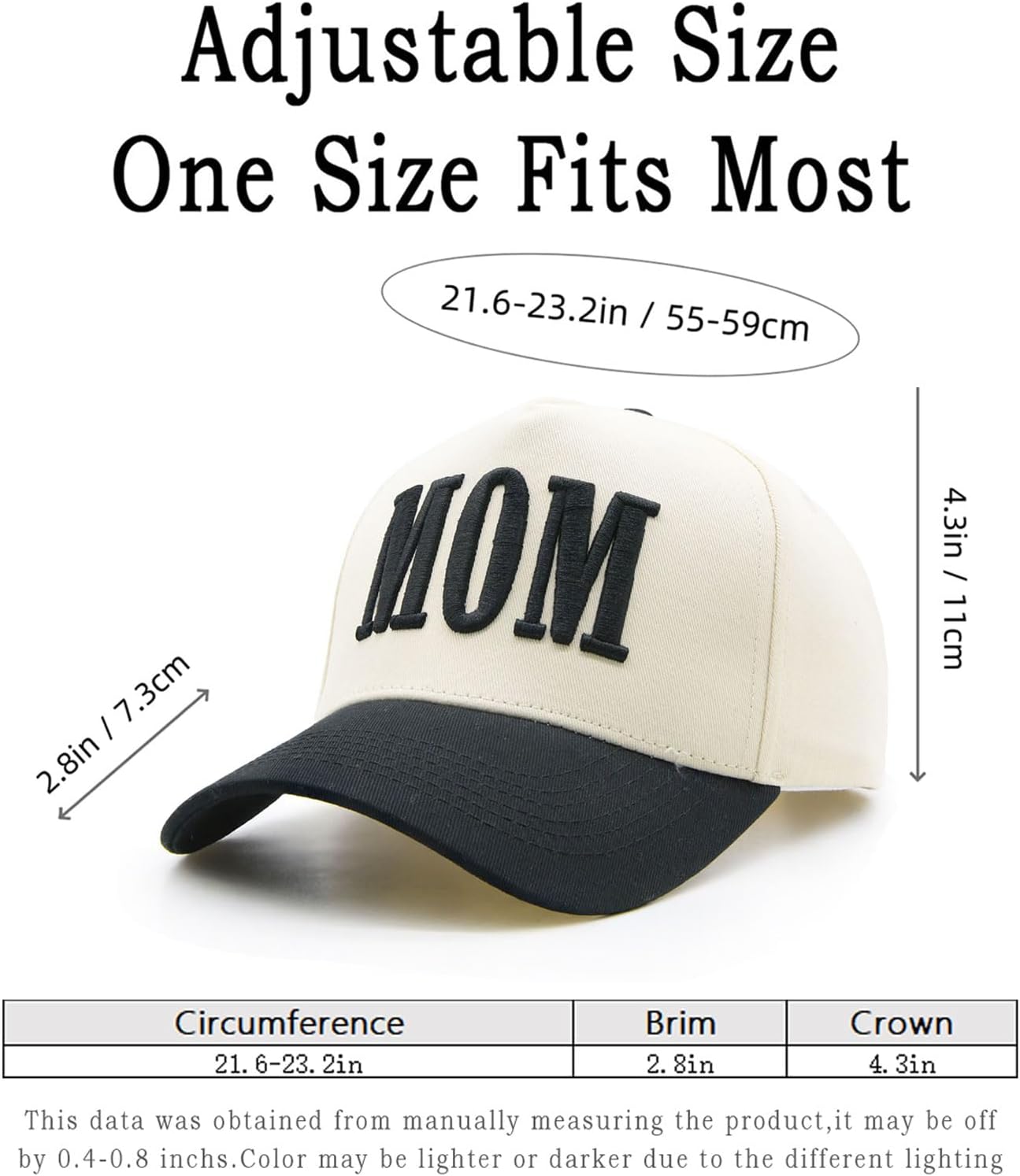 Womens Mom Trucker Hat, Vintage Embroidered Mama Baseball Cap, Trendy New Mom Gifts Mothers Day Outfits for Mommin - Image 6