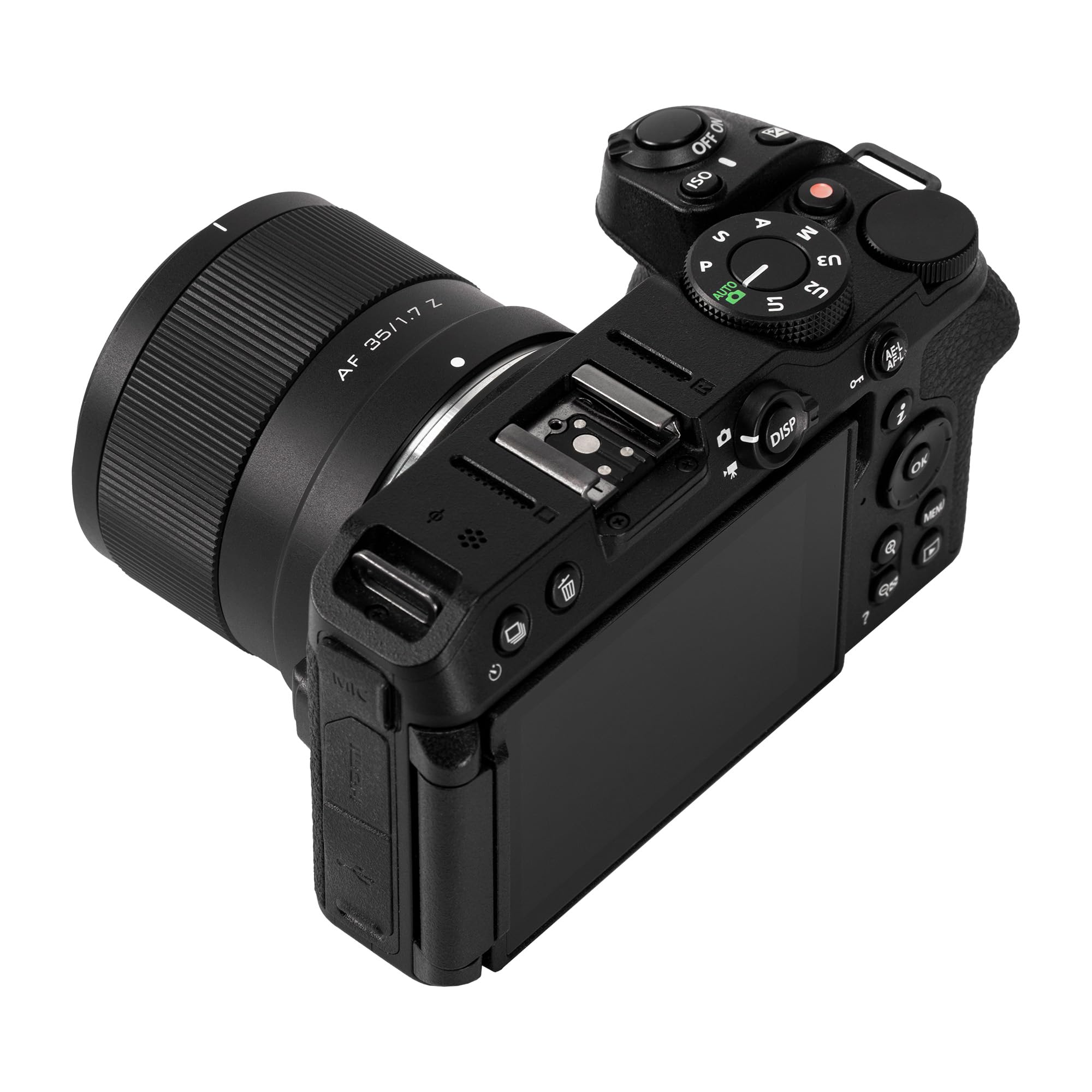 VILTROX Lente de enfoque automático AF 35 mm F1.7 con montura Z, lente de gran apertura F1.7 para montura APS-C Z para Z30 Z50 Z fc Z9, etc., negro