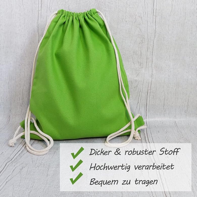 Turnbeutel unifarben Clearance