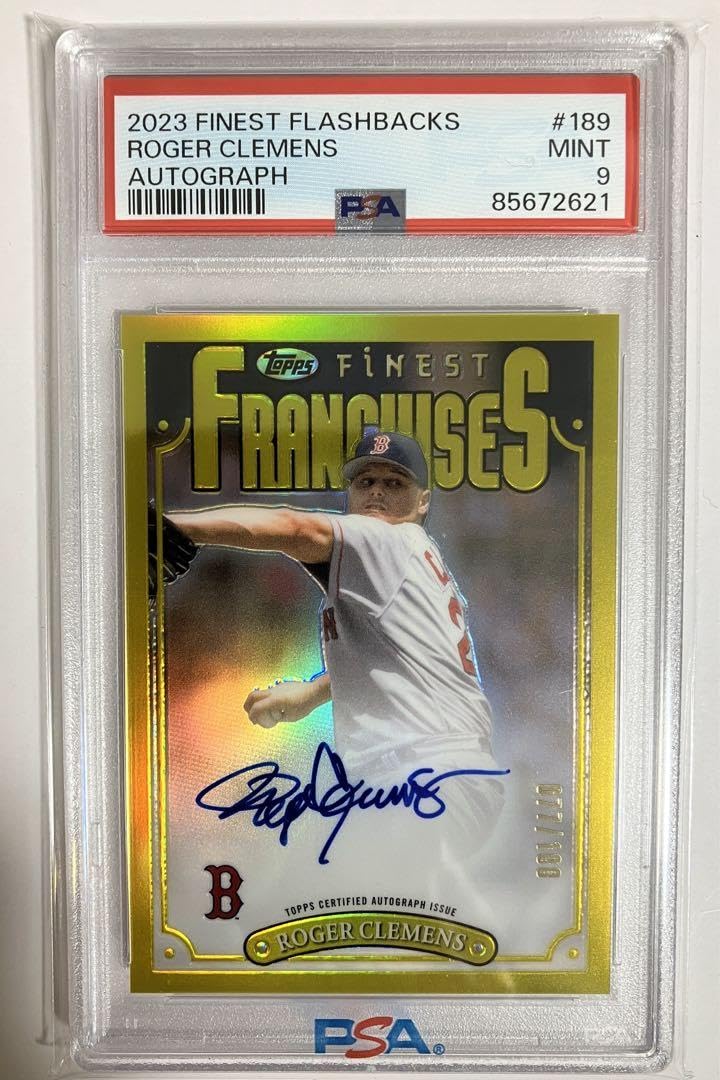 Amazon.co.jp: 2023 Topps Finest ロジャークレメンス サイン 100枚 