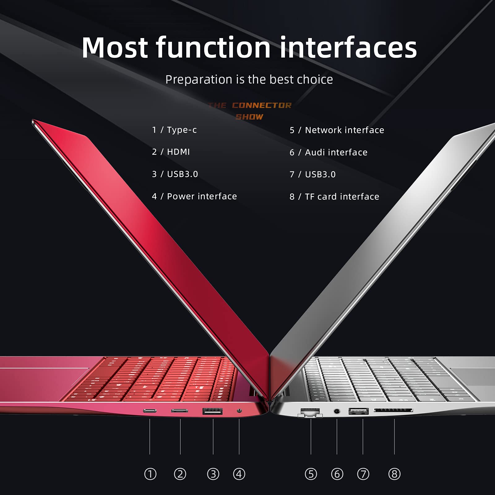 DERE Gaming Laptop Fingerprint Reader Laptops, 15.6" FHD Windows 10