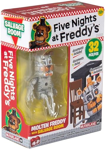 Miniatura 4 de McFarlane Toys Five Nights at Freddy's Salvage Room Micro Construction Set