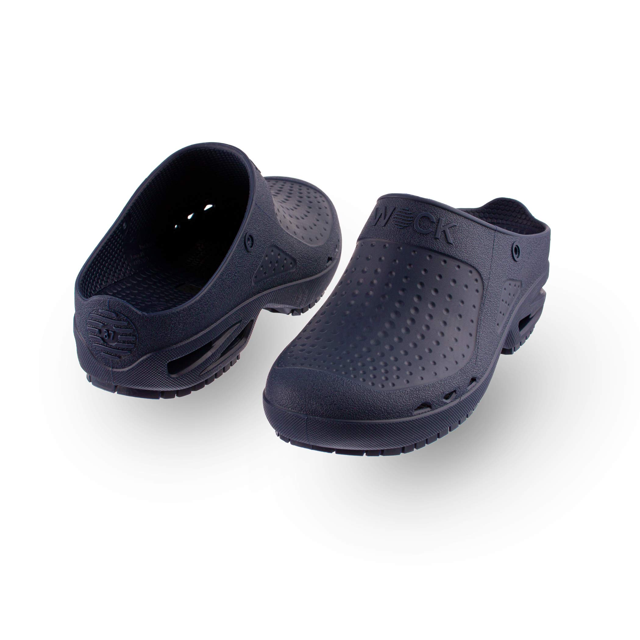 WOCK Bloc Open sans Bride, Sabots de Bloc Operatoire Autoclavable Antistatique ESD, Chaussures hopital Femme et Homme Antidérapant, Chaussures Medical