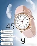 CIVO Nurse Watches Women Waterproof: Easy to Read Analog Wrist Watch for Student Medical Professionals - Silicone Strap