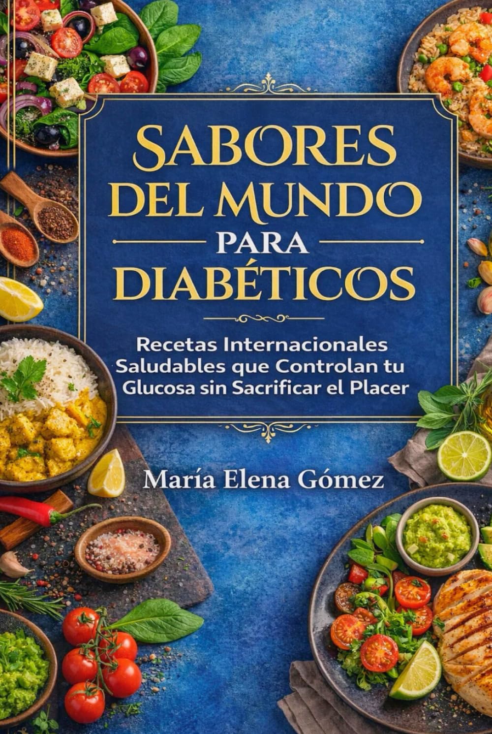 SABORES DEL MUNDO PARA DIABÉTICOS: Recetas Internacionales Saludables que Controlan tu Glucosa sin Sacrificar el Placer