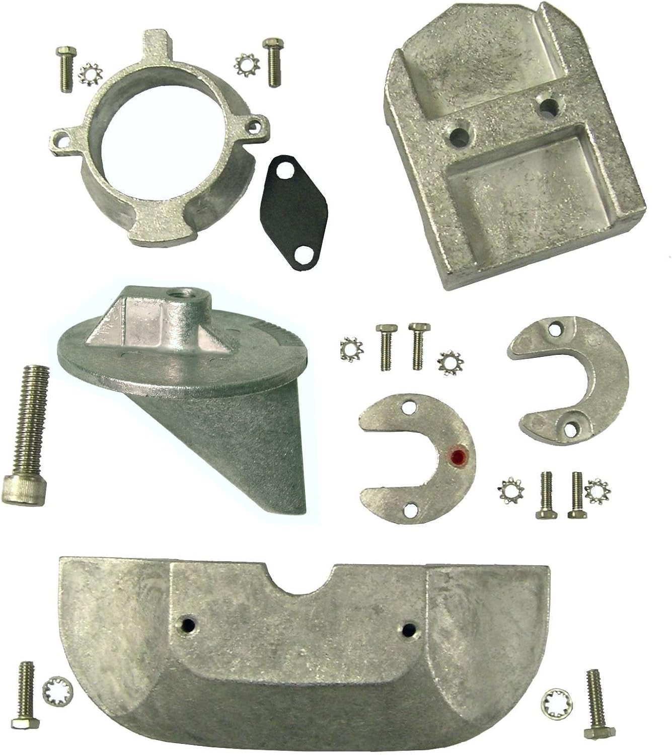 MERC Mercury Alpha 1 Gen II (Alpha I Gen 2) I/O Sterndrive Aluminum Anode Kit with Hardware