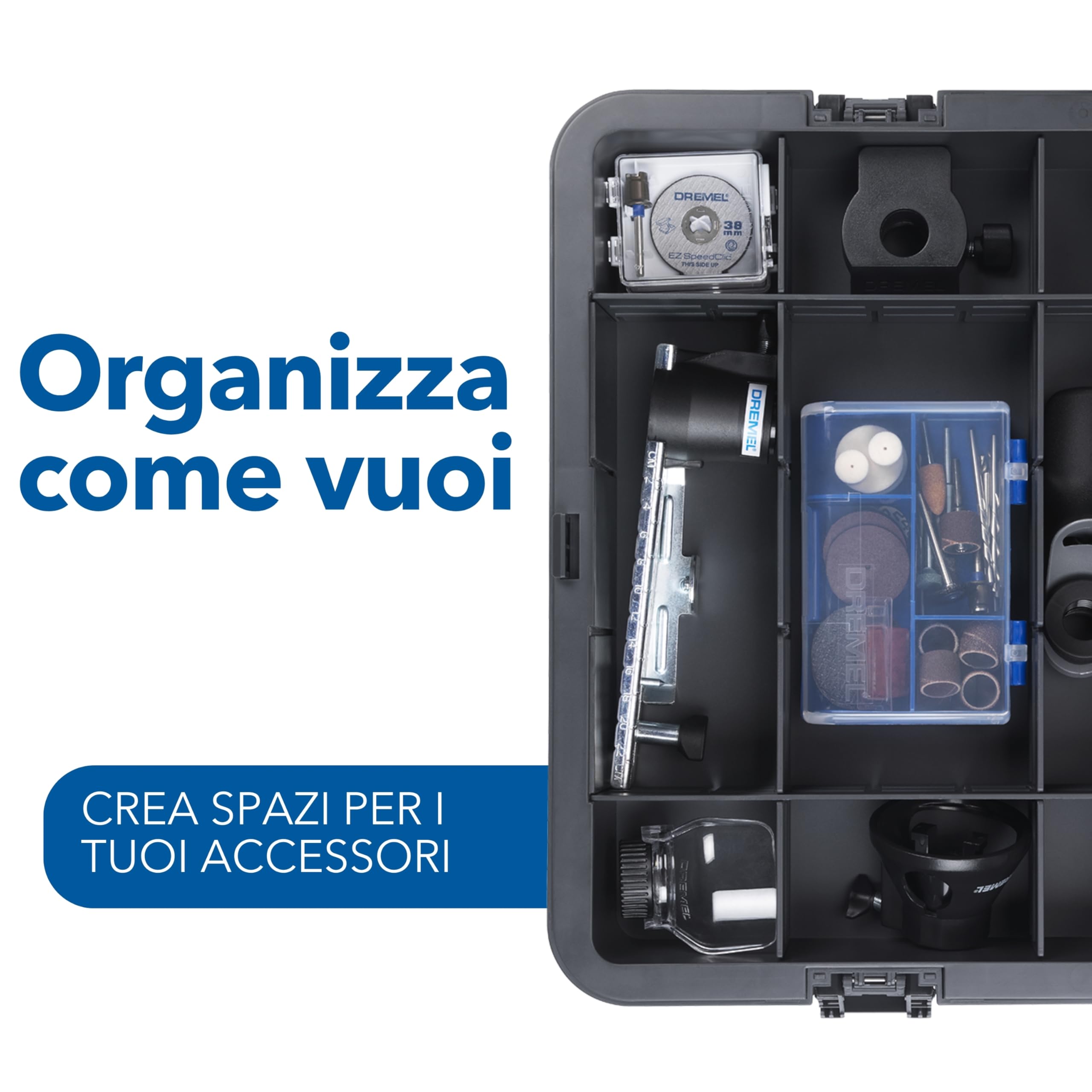Dremel 4250 Utensile Rotante 175W Multiutensile Velocità Variabile 5000-35000 giri/min 128 accessori 1 valigetta
