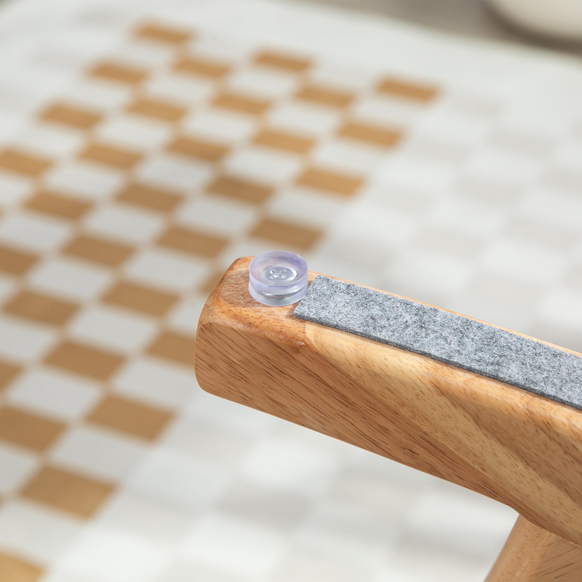 HOMCOM Mecedora Tapizada en Lino Silla Mecedora con Patas de Madera de Caucho y Reposabrazos Mecedora para Lactancia Carga 150 kg para Dormitorio Salón Gris