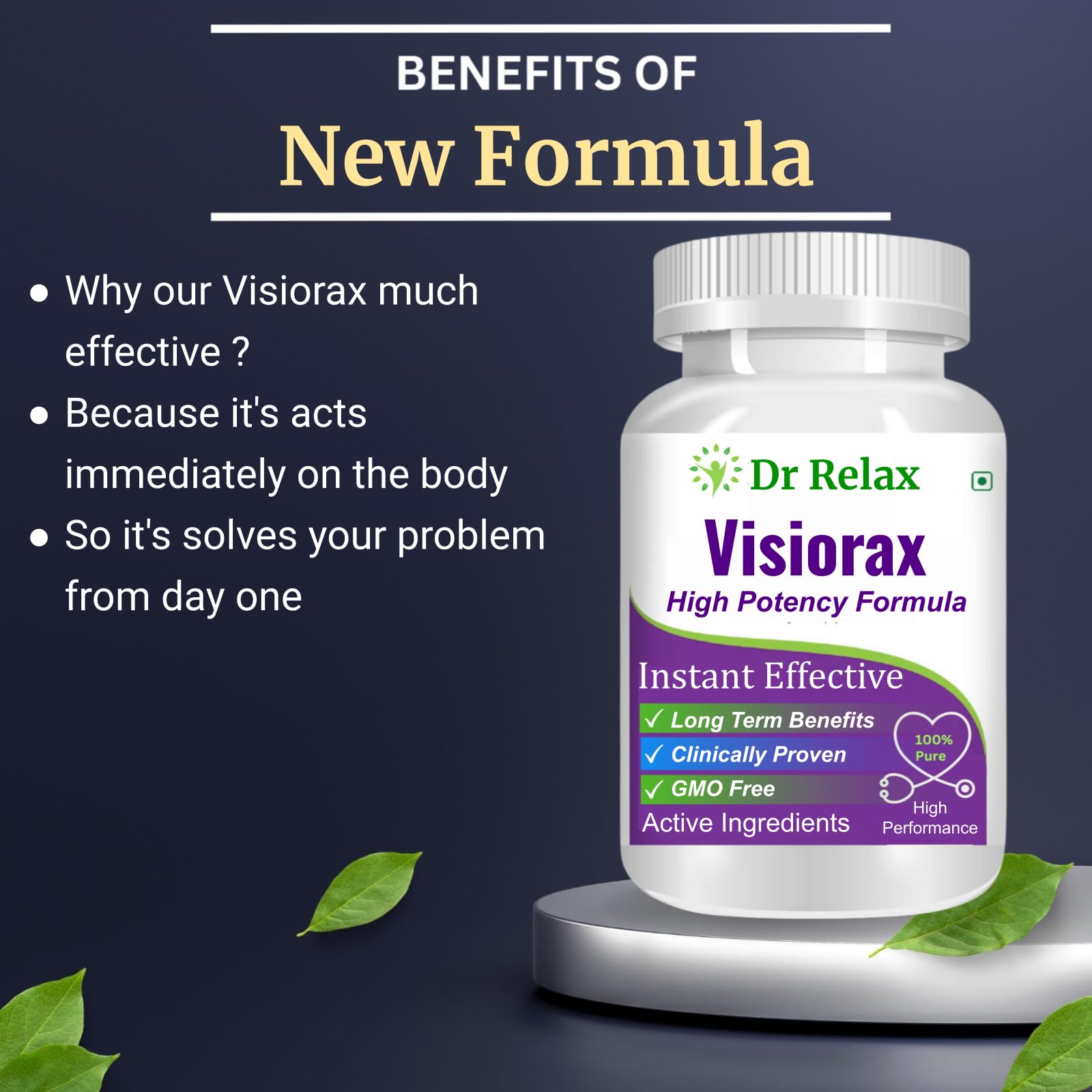Visiorax Ayurvedic Capsules: Harnessing Natural Ingredients for Optimal Response For Your Eyes 1