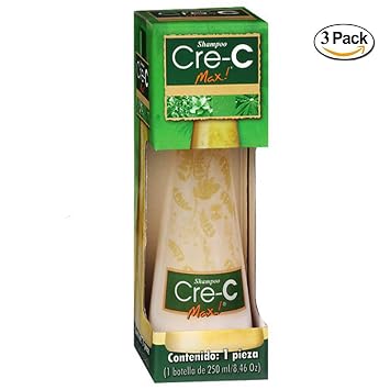 3 Bottles of Shampoo Cre-c Max for Hair Growth w/ Ppc50 - As Seen on Tv