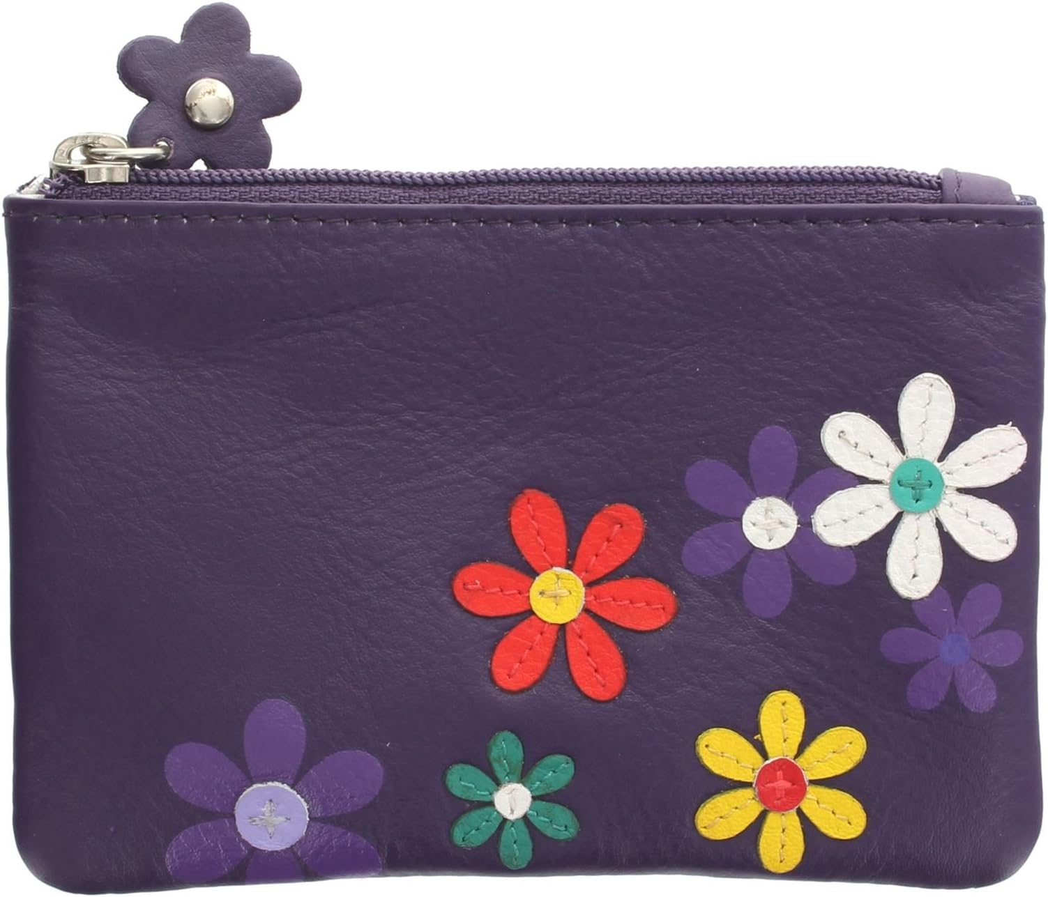 CARA Collection Coin Purse with Keyring 4108_73 Purple