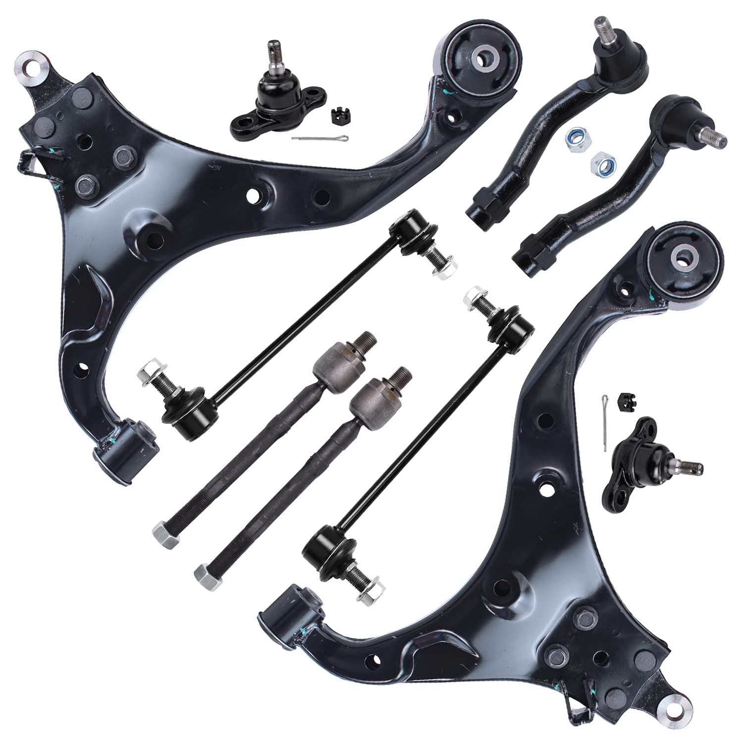 Detroit Axle - Front End 10pc Suspension Kit for 05-10 Hundai Tucson