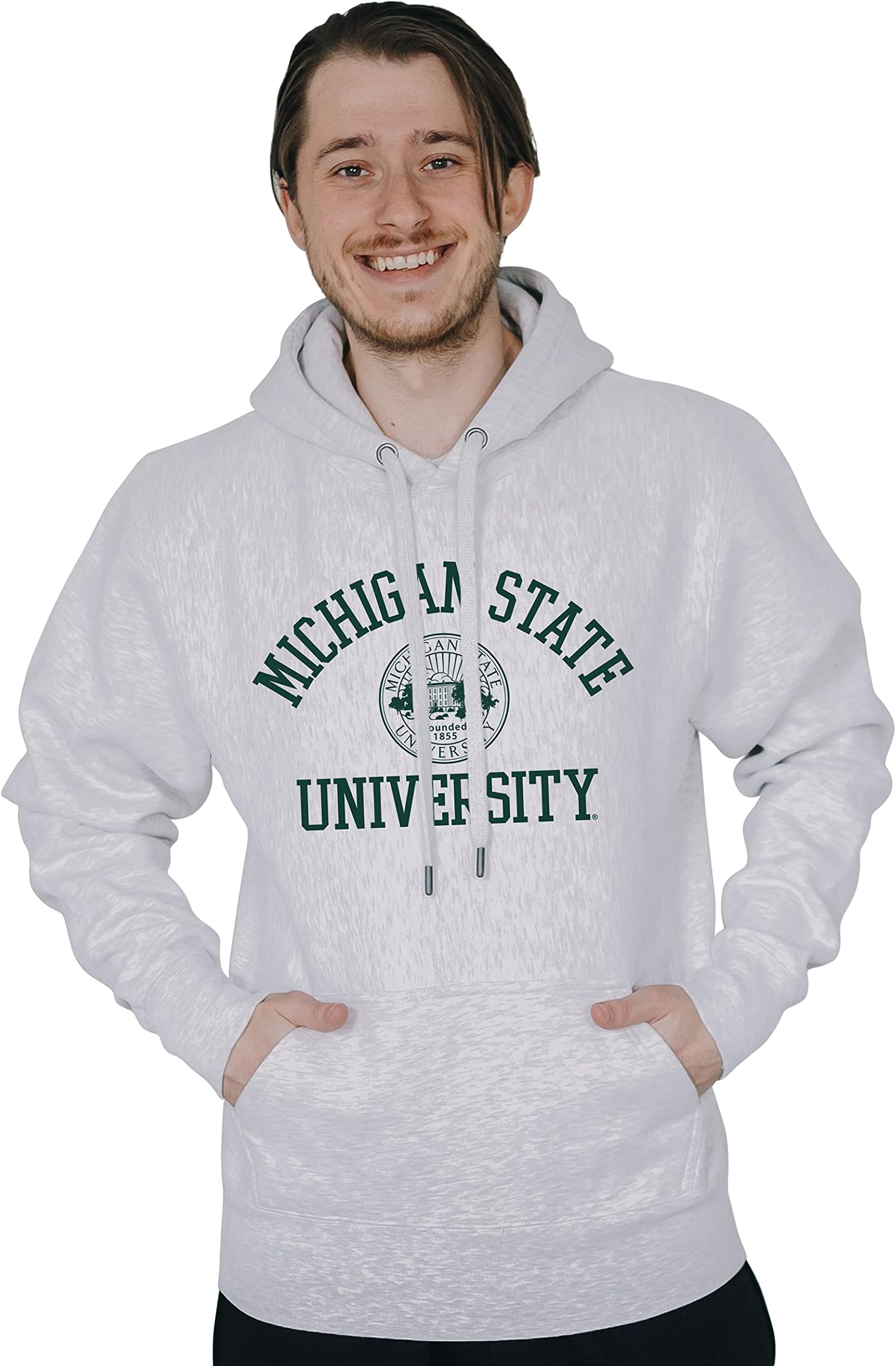 mens Hoodie Heavyweight Grey Hooded Sweatshirt (pack of 1)