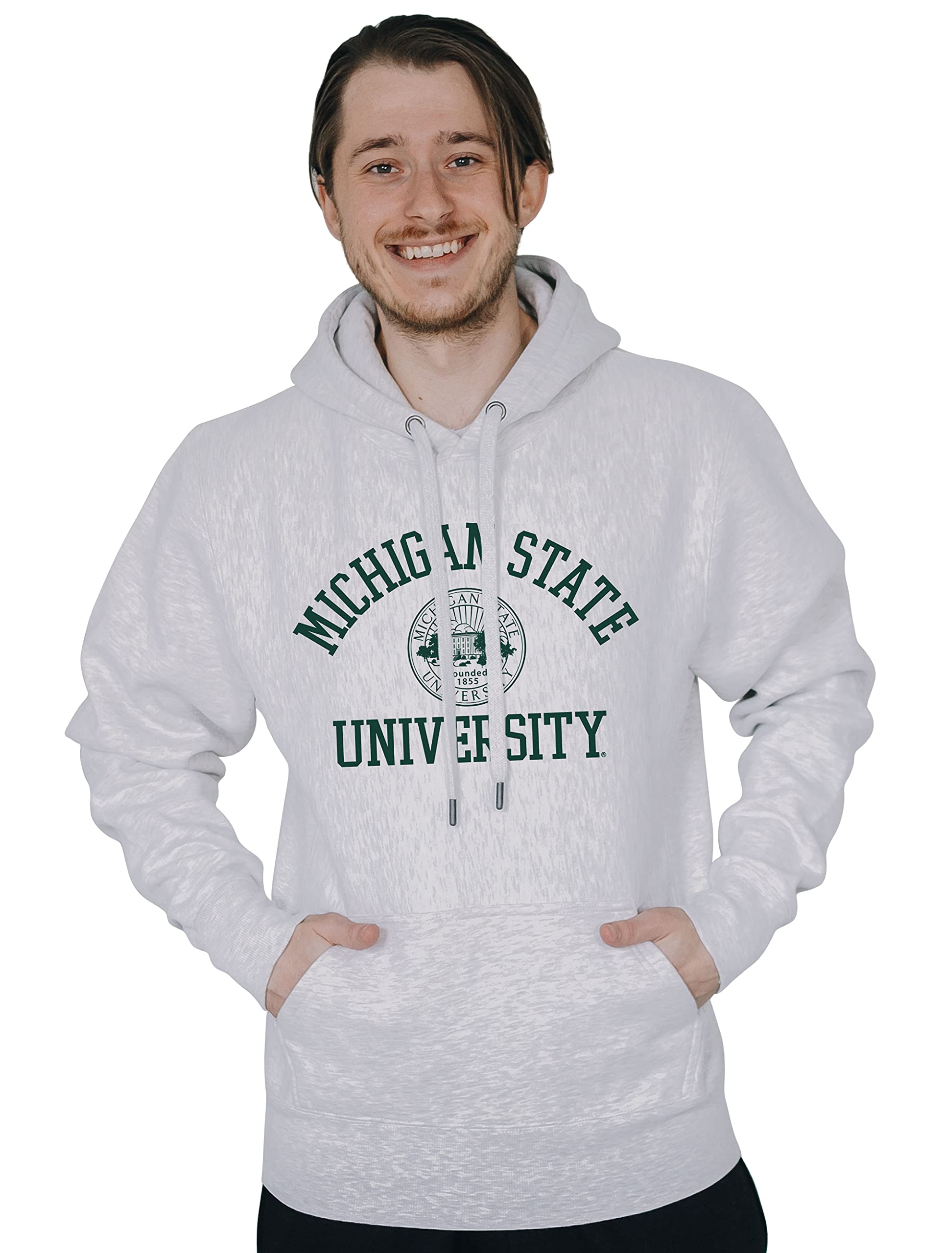 mens Hoodie Heavyweight Grey Hooded Sweatshirt (pack of 1)