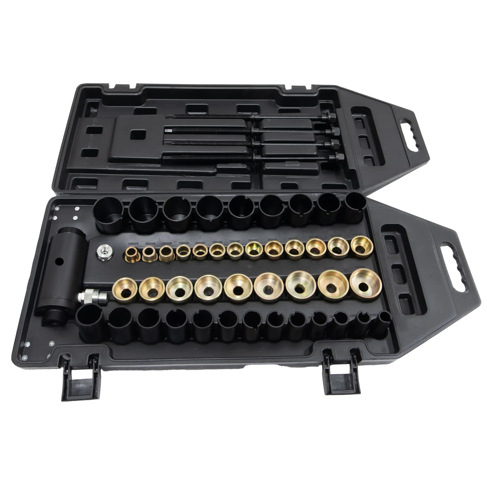 Stahl-Faust Universal Hydraulisches Silentlager Auszieh- und Einpresswerkzeug-Set mit 10T Hydraulikzylinder