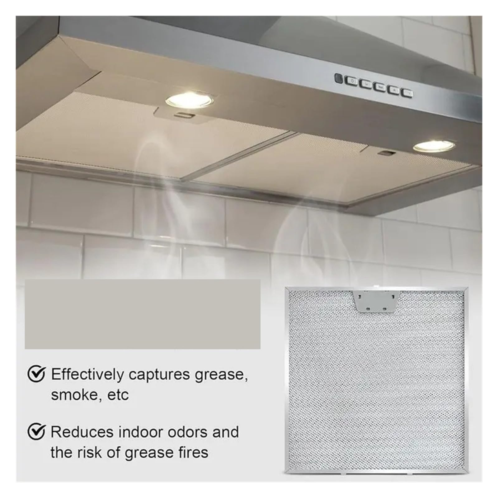 Filtro for Cappa Da Cucina WB02X24872 Filtrazione Del Grasso JVW5301BJTS JVW5301EJES JVW5301FJDS JVW5301SJSS JVW5301SJ1SS Parti Di Ricambio