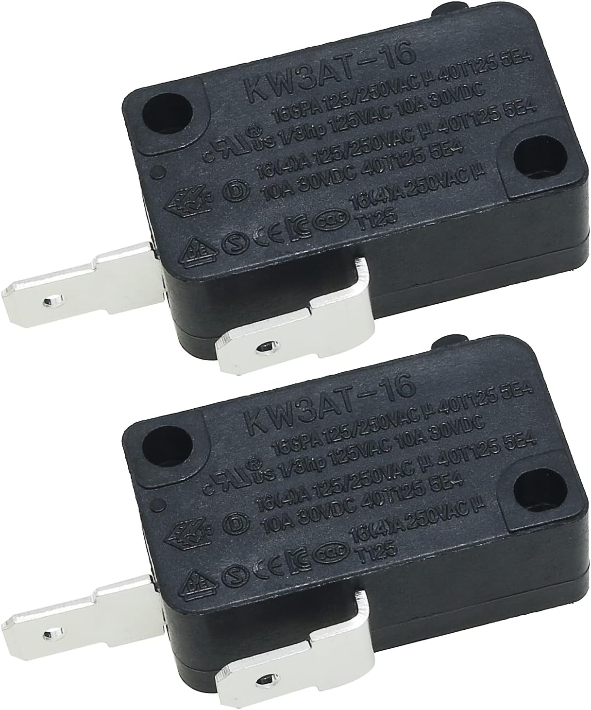 KW3A Microwave Oven Door Switch FMHXG 2PCS KW3AT16