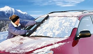 Intro-Tech Automotive MN-03-S Custom Fit Windshield Winter, Snow, Ice and Frost Shade for Select Mini Cooper Clubman Hatchback (R55) Models, Silver