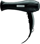 Hamilton Beach Commercial Wall-Mounted Hair Dryer, 1500 Watts, Black, 8301B