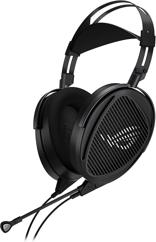ASUS ROG Kithara Gaming Headset / 100mm HIFIMAN Planar Magnetic Drive Driver/Frequency Response 8Hz - 55Hz / Open Type Design/Full Band MEMS Boom Microphone/Microphone Frequency Response 20Hz