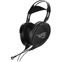 ASUS ROG Kithara Gaming/Audiophile Open-Back Wired Headphones with Mic &ndash; ROG-Tuned HIFIMAN Planar Magnetic Drivers, Adjustable Headband, Extra Ear Pads, Compatible with DACs, Amps, PC, Console, Mobile