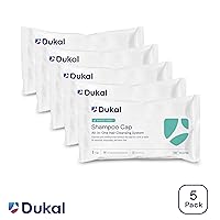 Vista 2 de Dukal SC3756-5 Redi-Wash - Tapa de champú sin enjuague, paquete de 5