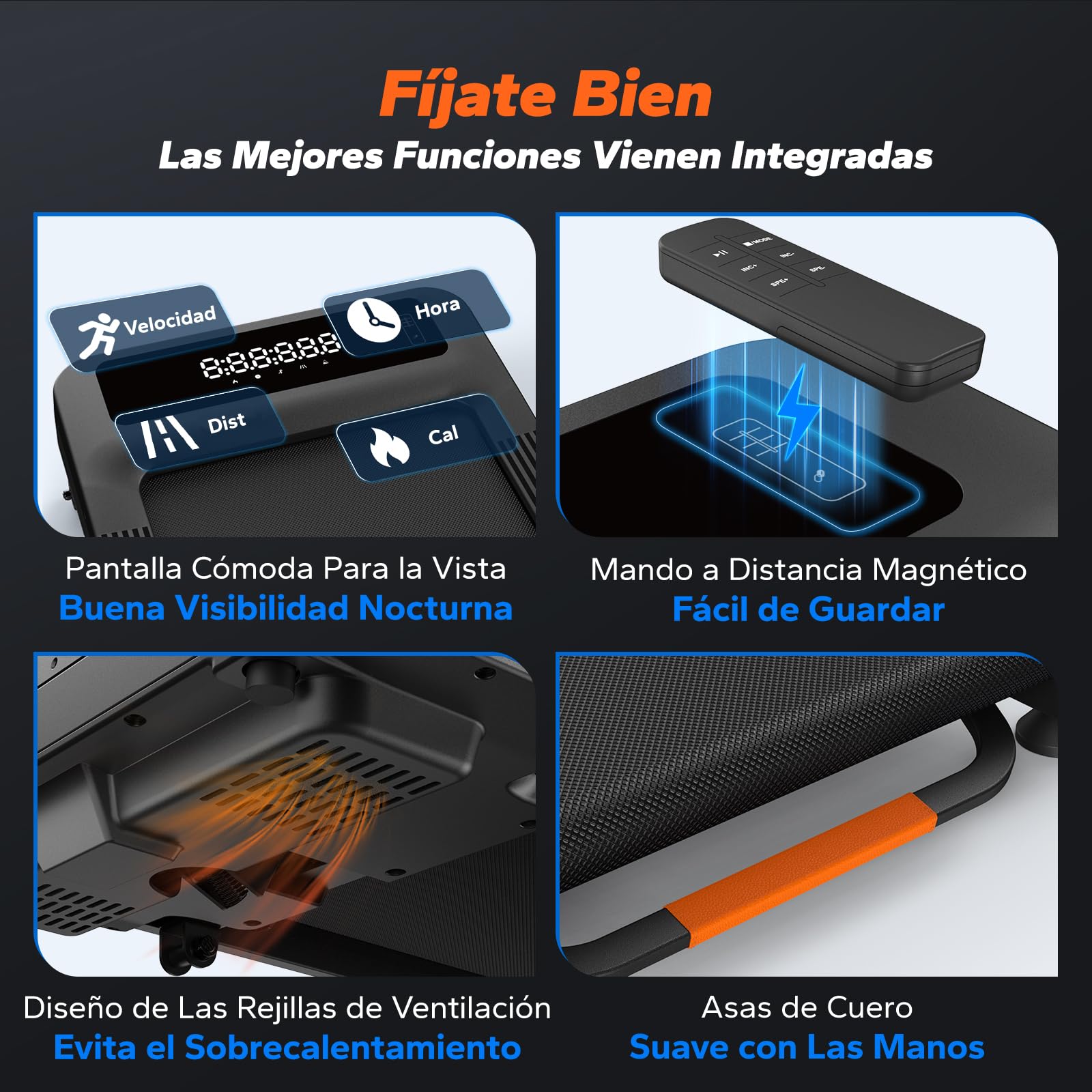 MERACH T25 Cinta de Correr, 10%/12% Inclinación Automática Cinta de Andar | 3.5HP Walking Pad, Treadmill Capacidad 180KG, 1-6km/h Caminadora Electrica para Casa y Oficina, 42x102cm, App y Remoto
